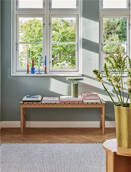 Holzbank aus Eiche von HÜBSCH Interior &#9733; Kundenbewertung "Sehr gut" &#9733; 10&euro; Neukundenrabatt &#9733; Schnell verschickt &#9733 bei car-Moebel.de