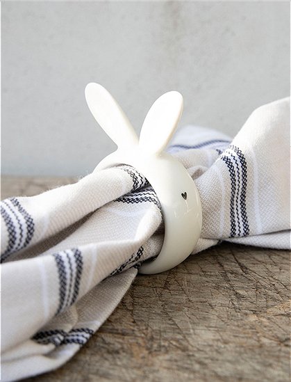 Serviettenring Hase von Bastion Collections &#9733; Kundenbewertung "Sehr gut" &#9733; 10&euro; Rabatt für Neukunden &#9733; Schnell verschickt &#9733; Jetzt bei car-Moebel.de