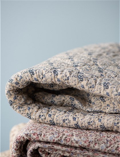 Quilt mit Muster aus Baumwolle von Ib Laursen &#9733; Kundenbewertung "Sehr gut" &#9733; 10&euro; Rabatt für Neukunden &#9733; Schnell verschickt &#9733; Günstig bei car-Moebel.de