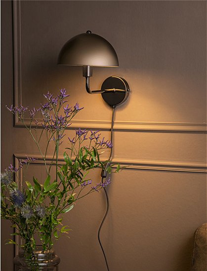 Wandleuchte Bonnet von present time &#9733; Kundenbewertung "Sehr gut" &#9733; 10&euro; Rabatt für Neukunden &#9733; Jetzt günstig kaufen bei car-Moebel.de