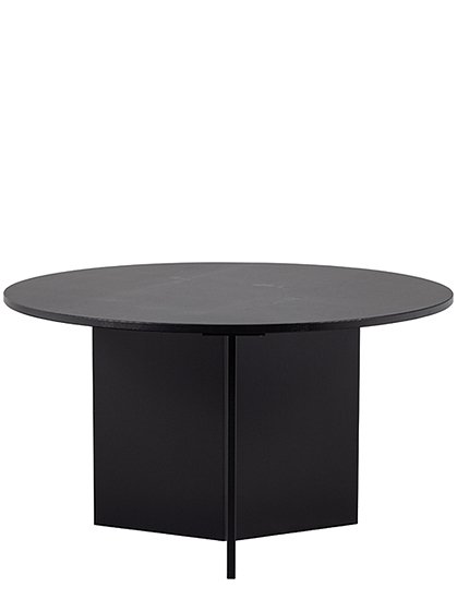 runder Esstisch Jace in schwarz von Woood &#9733; Kundenbewertung "Sehr gut" &#9733; 10&euro; Rabatt für Neukunden &#9733; Schnell verschickt &#9733; Günstig bei car-Moebel.de