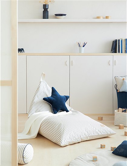 Sitzsack Essaouira Twill von Nobodinoz &#9733; Kundenbewertung "Sehr gut" &#9733; 10&euro; Rabatt für Neukunden &#9733; Schnell verschickt &#9733; Günstig bei car-Moebel.de