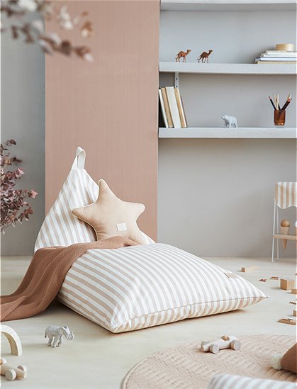 Sitzsack Essaouira Twill von Nobodinoz &#9733; Kundenbewertung "Sehr gut" &#9733; 10&euro; Rabatt für Neukunden &#9733; Schnell verschickt &#9733; Günstig bei car-Moebel.de