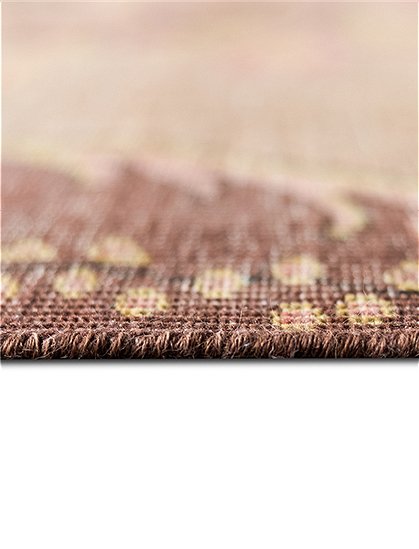 Retro Teppich rosa von HKliving &#9733; Kundenbewertung "Sehr gut" &#9733; 10&euro; Rabatt für Neukunden &#9733; Schnell verschickt &#9733; Jetzt kaufen bei car-Moebel.de