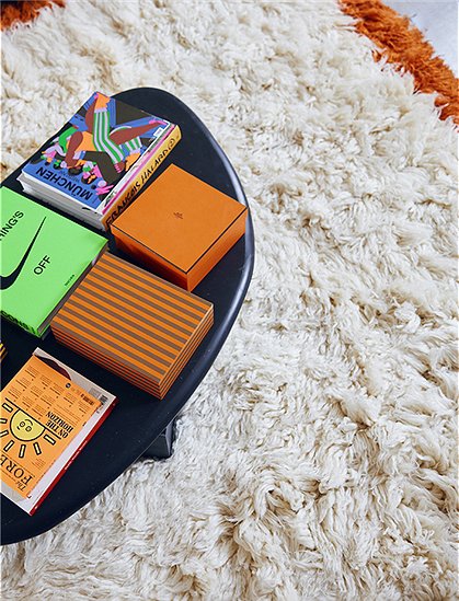 Teppich Retro Summers von HKliving &#9733; Kundenbewertung "Sehr gut" &#9733; 10&euro; Rabatt für Neukunden &#9733; Schnell verschickt &#9733; Jetzt kaufen bei car-Moebel.de