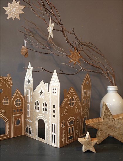 Adventskalender Häuser aus Papier von Good old friends #haken#Weihnachten #haken#Adventskalender #haken#Für Klein & Groß #haken#neu #haken#jetzt entdecken<br/><br/>