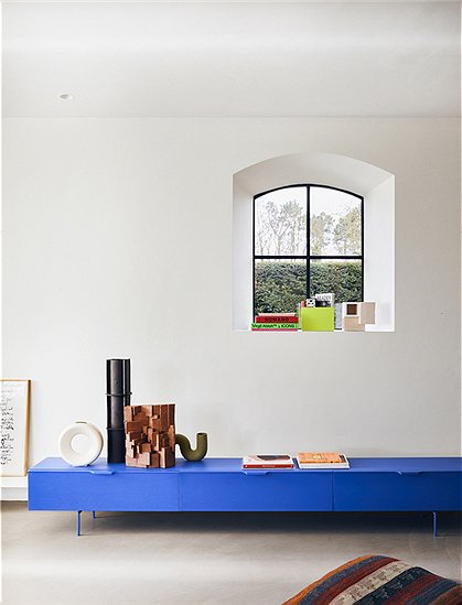 TV Schrank in kobaltlblau von HKliving &#9733; Kundenbewertung "Sehr gut" &#9733; 10&euro; Rabatt für Neukunden &#9733; Schnell verschickt &#9733; Günstig bei car-Moebel.de
