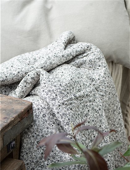 Quilt creme m. Muster, Baumwolle v. Ib Laursen &#9733; Kundenbewertung "Sehr gut" &#9733; 10&euro; Rabatt für Neukunden &#9733; Schnell verschickt &#9733; Günstig bei car-Moebel.de