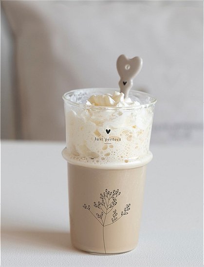 Latte Macc. Glas mit Herz v. Bastion Collections &#9733; Kundenbewertung "Sehr gut" &#9733; 10&euro; Rabatt für Neukunden &#9733; Schnell verschickt &#9733; Jetzt bei car-Moebel.de
