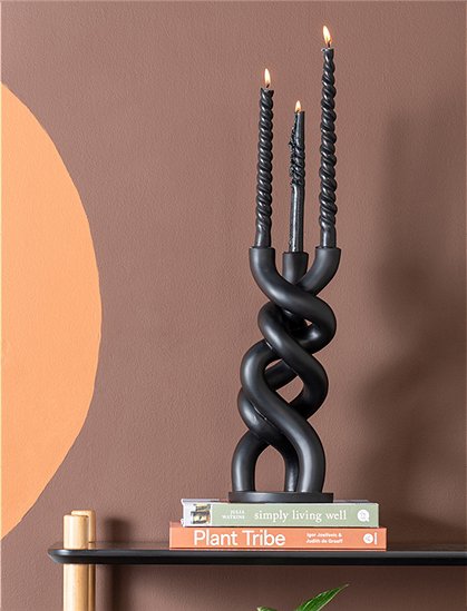 Kerzenhalter Twisted von present time &#9733; Kundenbewertung "Sehr gut" &#9733; 10&euro; Rabatt für Neukunden &#9733; Schnell verschickt &#9733; Jetzt bei car-Moebel.de