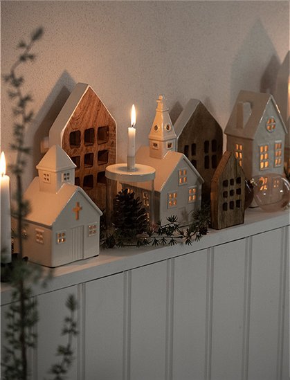 Keramik Haus für Teelicht von Ib Laursen &#9733; Kundenbewertung "Sehr gut" &#9733; 10&euro; Rabatt für Neukunden &#9733; Schnell verschickt &#9733; Günstig bei car-Moebel.de