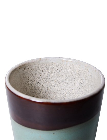 Latte Macchiato Becher 70's von HKliving &#9733; Kundenbewertung "Sehr gut" &#9733; 10&euro; Rabatt für Neukunden &#9733; Schnell verschickt &#9733; Günstig bei car-Moebel.de