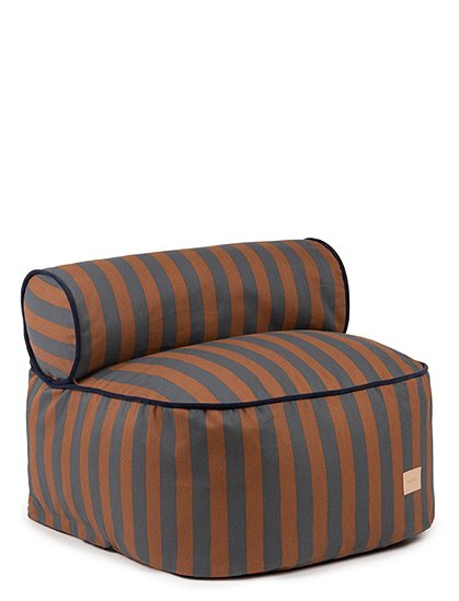 Sitzsack Majestic mit Streifen von Nobodinoz &#9733; Kundenbewertung "Sehr gut" &#9733; 10&euro; Rabatt für Neukunden &#9733; Schnell verschickt &#9733; Günstig bei car-Moebel.de