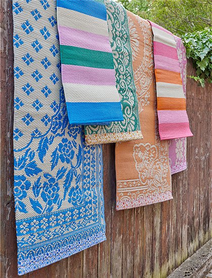 Teppich, rec. mit Blumen v. rice &#9733; Kundenbewertung "Sehr gut" &#9733; 10&euro; Rabatt für Neukunden &#9733; Schnell verschickt &#9733; Rice jetzt günstig kaufen bei car-Moebel.de