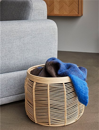 2er Set Körbe Luna, Rattan v. Hübsch Interior &#9733; Kundenbewertung "Sehr gut" &#9733; 10&euro; Rabatt für Neukunden &#9733; Schnell verschickt &#9733; Günstig bei car-Moebel.de