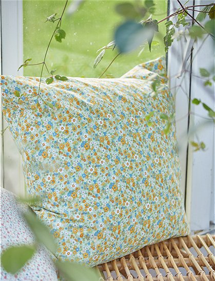 Kissenbezug 60x60, Blumen von Ib Laursen &#9733; Kundenbewertung "Sehr gut" &#9733; 10&euro; Rabatt für Neukunden &#9733; Schnell verschickt &#9733; Günstig bei car-Moebel.de