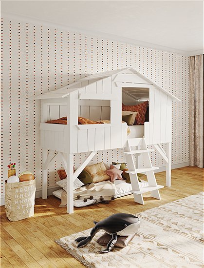 Hochbett Baumhaus von Mathy Bols &#9733; Kundenbewertung "Sehr gut" &#9733; 10&euro; Rabatt für Neukunden &#9733; Schnell verschickt &#9733; Günstig bei car-Moebel.de