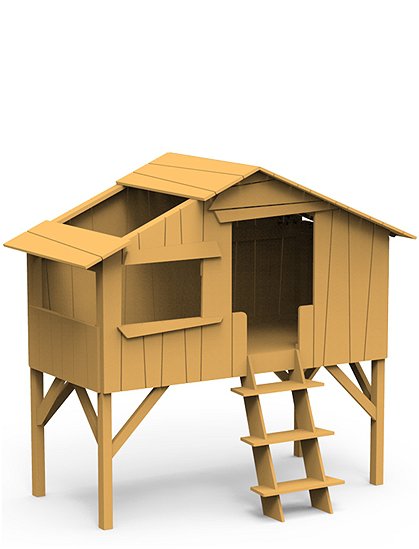 Hochbett Baumhaus von Mathy Bols &#9733; Kundenbewertung "Sehr gut" &#9733; 10&euro; Rabatt für Neukunden &#9733; Schnell verschickt &#9733; Günstig bei car-Moebel.de