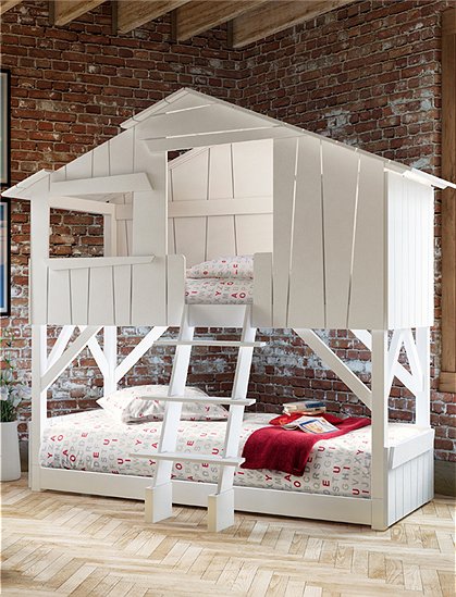 Etagenbett Baumhaus von Mathy by Bols &#9733; Kundenbewertung "Sehr gut" &#9733; 10&euro; Rabatt für Neukunden &#9733; Schnell verschickt &#9733; Günstig bei car-Moebel.de