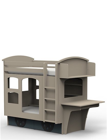 Etagenbett Eisenbahnwagon von Mathy by Bols &#9733; Kundenbewertung "Sehr gut" &#9733; 10&euro; Rabatt für Neukunden &#9733; Schnell verschickt &#9733; Günstig bei car-Moebel.de