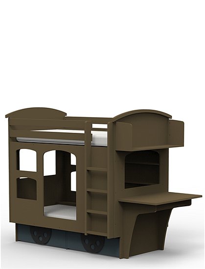 Etagenbett Eisenbahnwagon von Mathy by Bols &#9733; Kundenbewertung "Sehr gut" &#9733; 10&euro; Rabatt für Neukunden &#9733; Schnell verschickt &#9733; Günstig bei car-Moebel.de