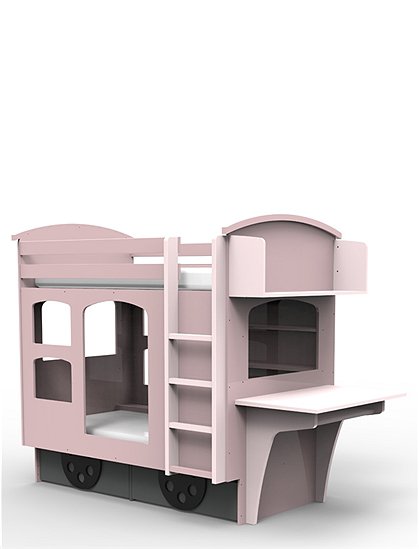 Etagenbett Eisenbahnwagon von Mathy by Bols &#9733; Kundenbewertung "Sehr gut" &#9733; 10&euro; Rabatt für Neukunden &#9733; Schnell verschickt &#9733; Günstig bei car-Moebel.de