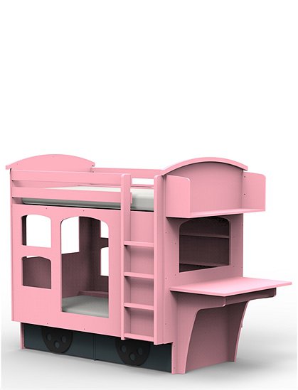Etagenbett Eisenbahnwagon von Mathy by Bols &#9733; Kundenbewertung "Sehr gut" &#9733; 10&euro; Rabatt für Neukunden &#9733; Schnell verschickt &#9733; Günstig bei car-Moebel.de