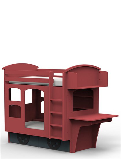 Etagenbett Eisenbahnwagon von Mathy by Bols &#9733; Kundenbewertung "Sehr gut" &#9733; 10&euro; Rabatt für Neukunden &#9733; Schnell verschickt &#9733; Günstig bei car-Moebel.de