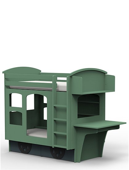 Etagenbett Eisenbahnwagon von Mathy by Bols &#9733; Kundenbewertung "Sehr gut" &#9733; 10&euro; Rabatt für Neukunden &#9733; Schnell verschickt &#9733; Günstig bei car-Moebel.de