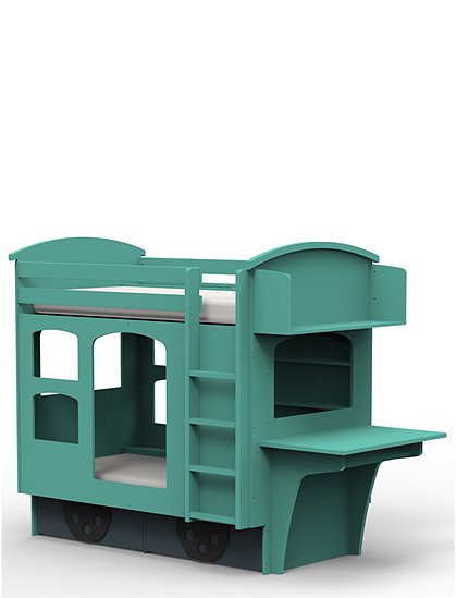 Etagenbett Eisenbahnwagon von Mathy by Bols &#9733; Kundenbewertung "Sehr gut" &#9733; 10&euro; Rabatt für Neukunden &#9733; Schnell verschickt &#9733; Günstig bei car-Moebel.de