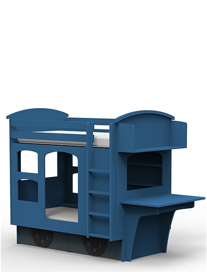 Etagenbett Eisenbahnwagon von Mathy by Bols &#9733; Kundenbewertung "Sehr gut" &#9733; 10&euro; Rabatt für Neukunden &#9733; Schnell verschickt &#9733; Günstig bei car-Moebel.de