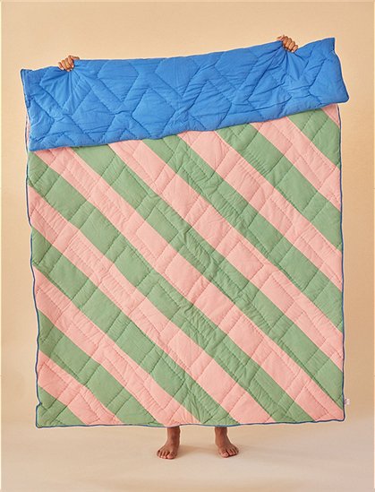 Decke 140x200, Streifen rice &#9733; Kundenbewertung "Sehr gut" &#9733; 10&euro; Rabatt für Neukunden &#9733; Schnell verschickt &#9733; Jetzt günstig kaufen bei car-Moebel.de