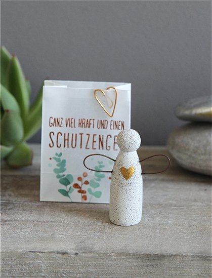 'Kleine Beschützer' Engel in Geschenktüte von Good old friends &#9733; Kundenbewertung "Sehr gut" &#9733; 10% Rabatt für Neukunden &#9733; Jetzt günstig kaufen bei car-Moebel.de