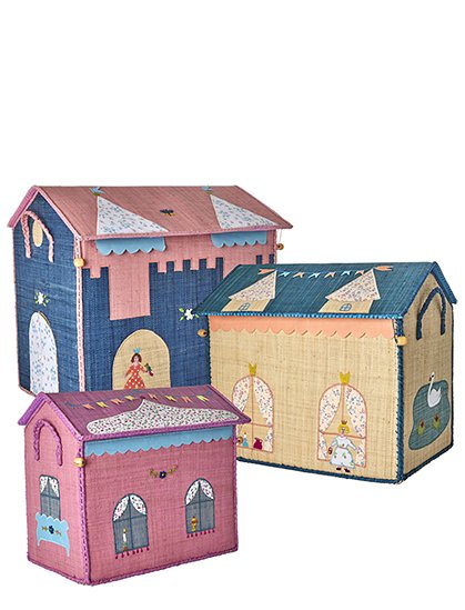 Spielzeugkiste Castle von rice &#9733; Kundenbewertung "Sehr gut" &#9733; 10&euro; Rabatt für Neukunden &#9733; Schnell verschickt &#9733; Jetzt günstig kaufen bei car-Moebel.de