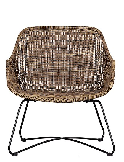 Sessel Frankie, Rattan outdoor braun v. woood &#9733; Kundenbewertung "Sehr gut" &#9733; 10&euro; Neukundenrabatt &#9733; Schnell verschickt &#9733; Jetzt kaufen bei car-Moebel.de