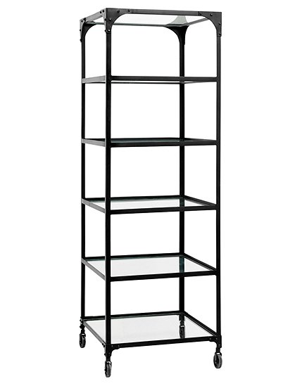 Regal Balance auf Rollen aus Metall von Nordal &#9733; Kundenbewertung "Sehr gut" &#9733; 10&euro; Rabatt für Neukunden &#9733; Schnell verschickt &#9733; Günstig bei car-Moebel.de