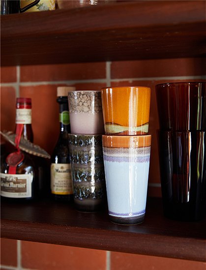 Latte Macchiato Becher 70"s von HKliving &#9733; Kundenbewertung "Sehr gut" &#9733; 12&percnt; Rabatt für Neukunden &#9733; Schnell verschickt &#9733; Günstig bei car-Moebel.de