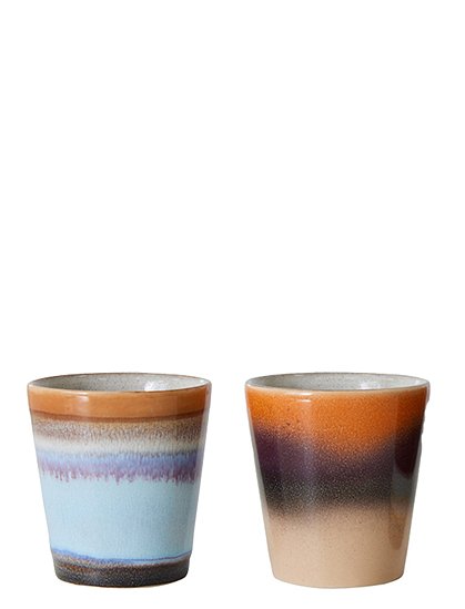 4er Set Ristretto Becher 70's von HKliving &#9733; Kundenbewertung "Sehr gut" &#9733; 10&euro; Rabatt für Neukunden &#9733; Schnell verschickt &#9733; Günstig bei car-Moebel.de