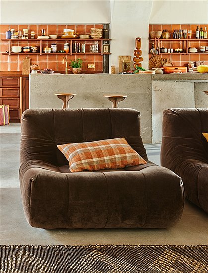 Lazy Lounge Sessel von HKliving &#9733; Kundenbewertung "Sehr gut" &#9733; 10&euro; Rabatt für Neukunden &#9733; Schnell verschickt &#9733; Günstig bei car-Moebel.de
