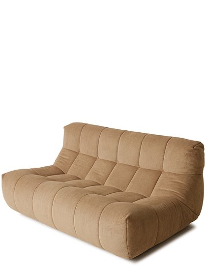 Lazy Lounge Bank, Cord, 75x105x158, HKliving &#9733; Kundenbewertung "Sehr gut" &#9733; 10&euro; Rabatt für Neukunden &#9733; Schnell verschickt &#9733; Günstig bei car-Moebel.de