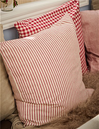 Kissenbezug 50x50, rot v. Ib Laursen &#9733; Kundenbewertung "Sehr gut" &#9733; 12&percnt; Rabatt für Neukunden &#9733; Schnell verschickt &#9733; Jetzt kaufen bei car-Moebel.de