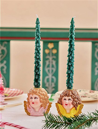 2er Set Tannenbaum Kerzen von rice &#9733; Kundenbewertung "Sehr gut" &#9733; 10&euro; Rabatt für Neukunden &#9733; Schnell verschickt &#9733; Jetzt kaufen bei car-Moebel.de