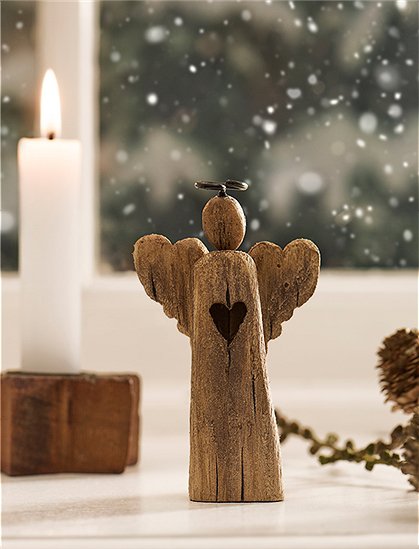 Engel Lucia aus Holz und Metall von Ib Laursen &#9733; Kundenbewertung "Sehr gut" &#9733; 10&euro; Rabatt für Neukunden &#9733; Schnell verschickt &#9733; Günstig bei car-Moebel.de