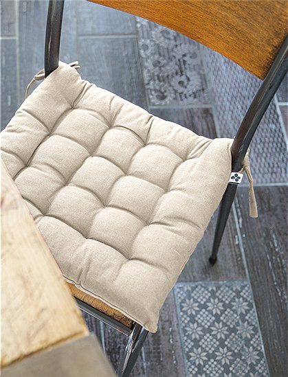 Sitzkissen Kala von L'effet papillon &#9733; Kundenbewertung "Sehr gut" &#9733; 12&percnt; Rabatt für Neukunden &#9733; Schnell verschickt &#9733; bei car-Moebel.de