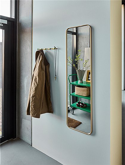Spiegel Mirror in gold von house doctor &#9733; Kundenbewertung "Sehr gut" &#9733; 12&percnt; Rabatt für Neukunden &#9733; Schnell verschickt &#9733; bei car-Moebel.de