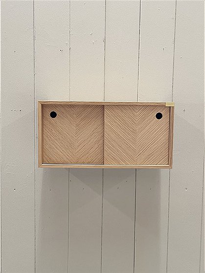 LV020114 Wandboard Schiebetür, Eiche  2