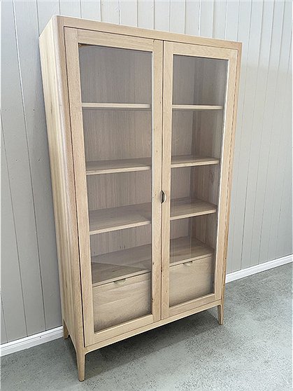 LV02037 Vitrine Ernest, 190x42x110, natur 2