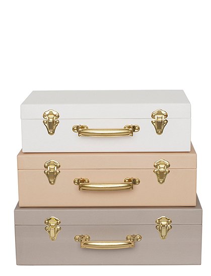 LV02041 4er Set Retro Koffer, Pappe 2