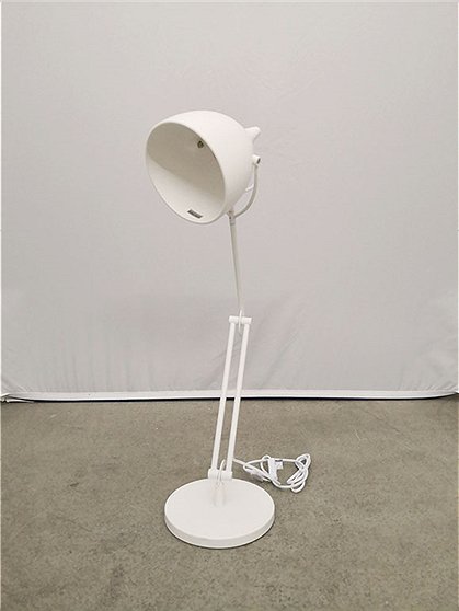 LV02053 Tischlampe, Metall, weiß 2