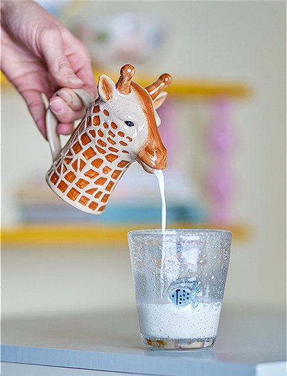 Milchkännchen Giraffe v. Bloomingville &#9733; Kundenbewertung "Sehr gut"  &#9733; 12&percnt; Neukundenrabatt &#9733; Schnell verschickt &#9733; Bloomingville "Neu" entdecken!